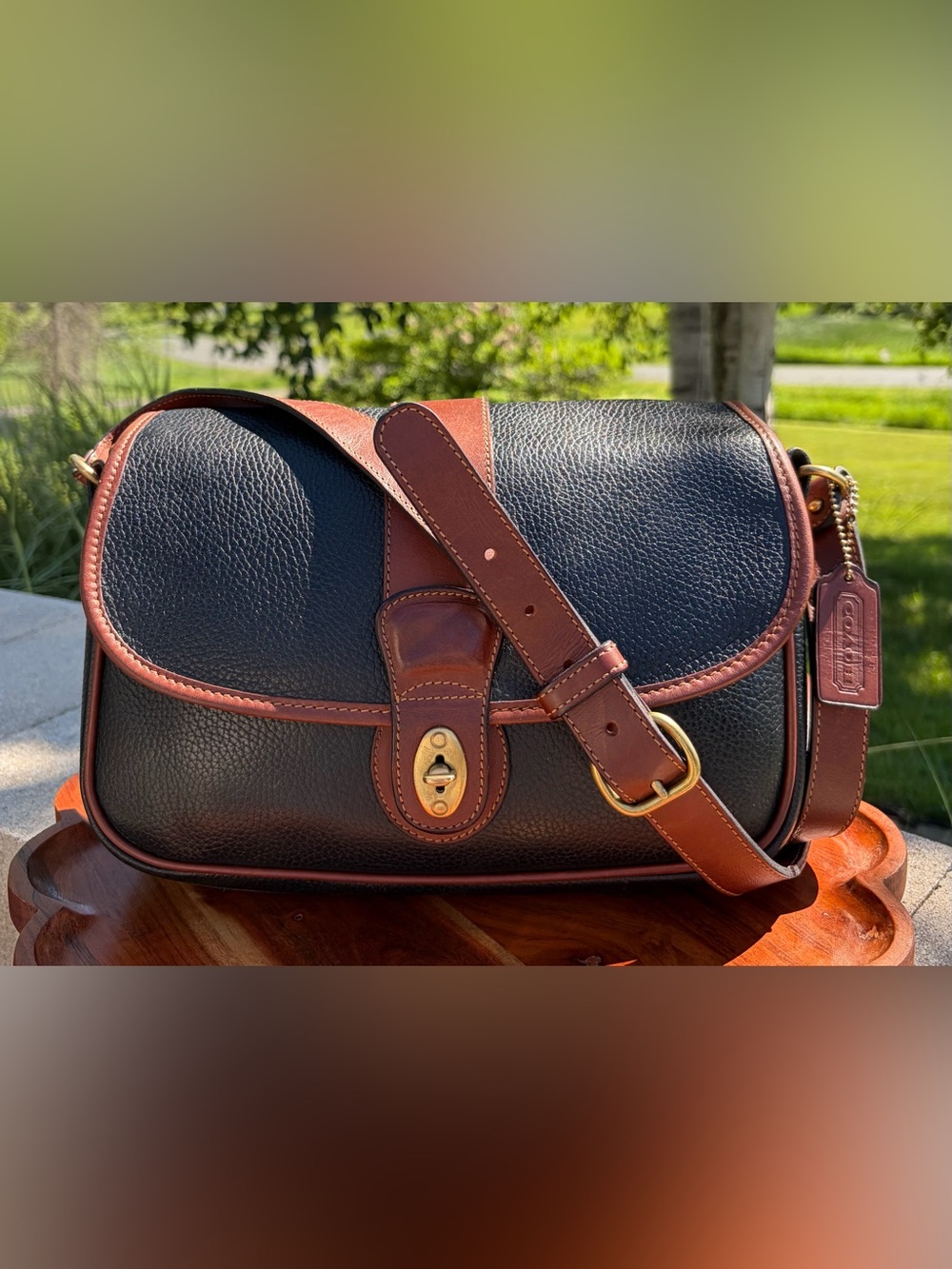 Vintage COACH Sheridan Collection Glenwood Crossbody Bag 4225